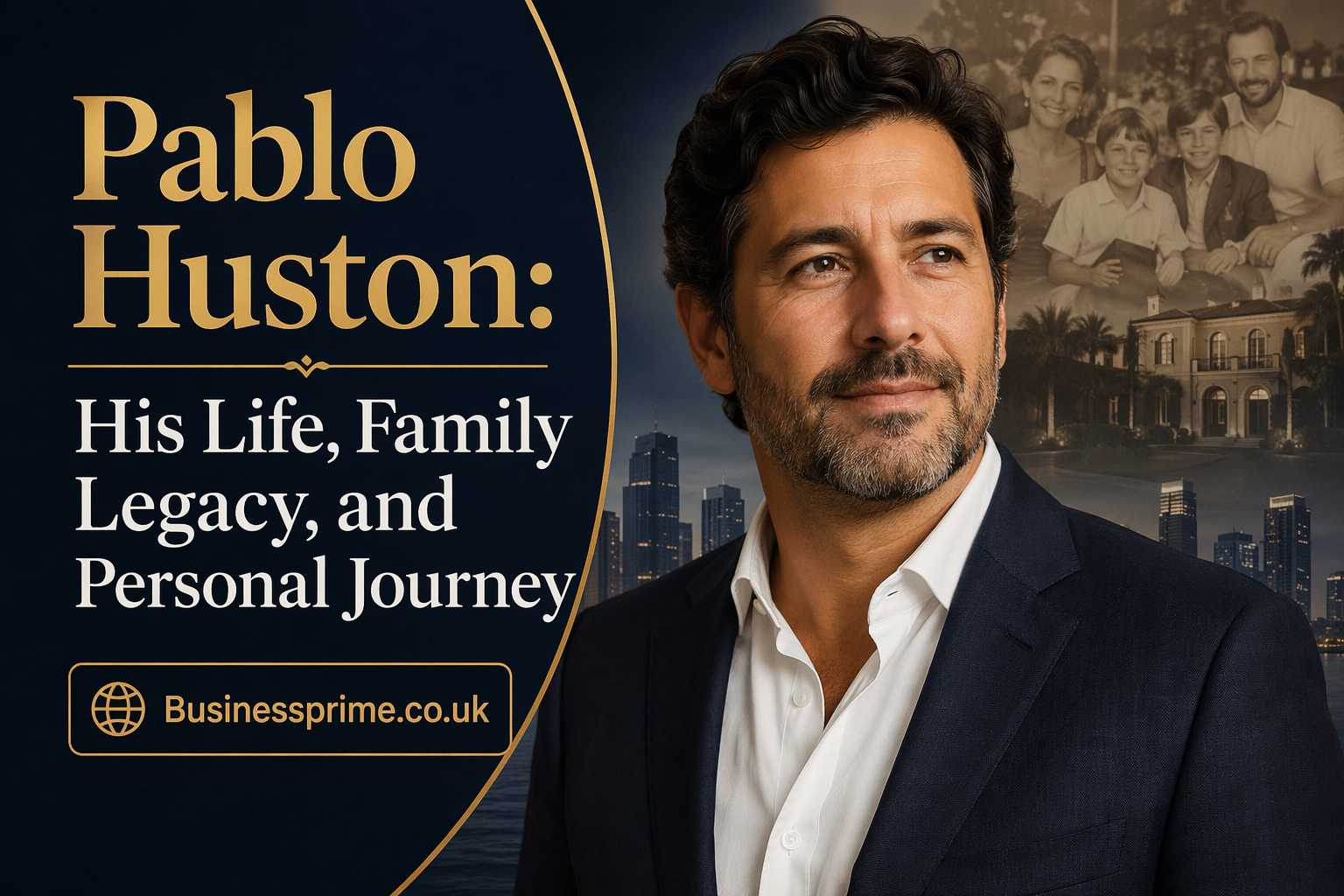 Pablo Huston: His Life, Family Legacy, and Personal Journey